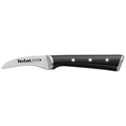 Tefal - Nehrđajući nož za rezbarenje ICE FORCE 7 cm sjajni krom/crna