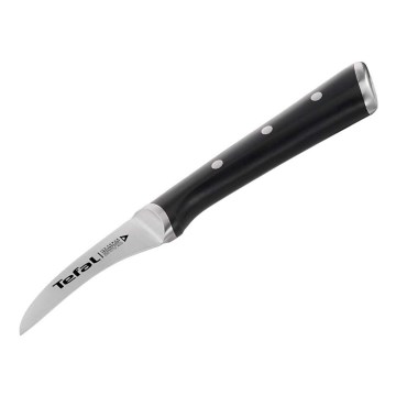 Tefal - Nehrđajući nož za rezbarenje ICE FORCE 7 cm sjajni krom/crna