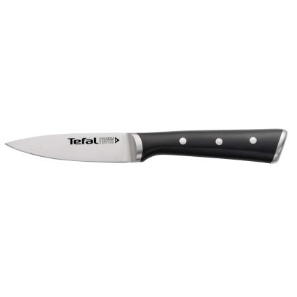 Tefal - Nehrđajući nož za rezbarenje ICE FORCE 9 cm sjajni krom/crna