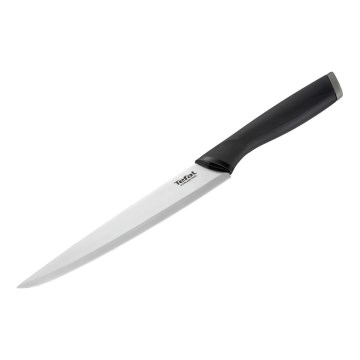 Tefal - Nehrđajući odjelni nož COMFORT 20 cm sjajni krom/crna