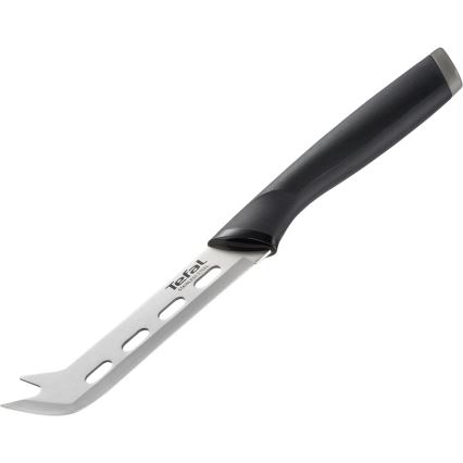 Tefal - Nehrđajući čelik nož za sir COMFORT 12 cm sjajni krom/crna