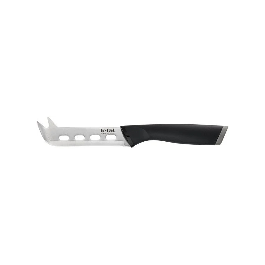 Tefal - Nehrđajući čelik nož za sir COMFORT 12 cm sjajni krom/crna