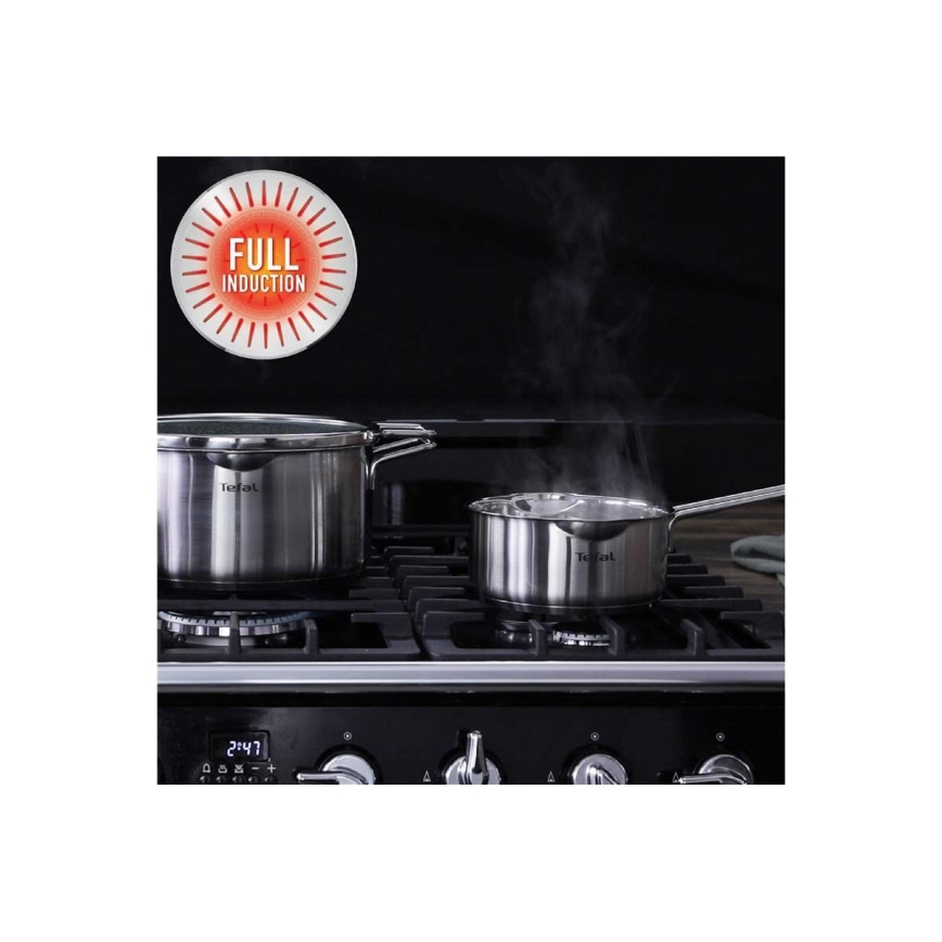 Tefal - NORDICA set lonaca, 10-dijelni, od nehrđajućeg čelika