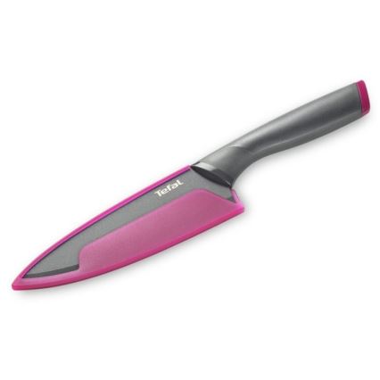 Tefal - Nož od nehrđajućeg čelika chef FRESH KITCHEN 15 cm siva/ljubičasta