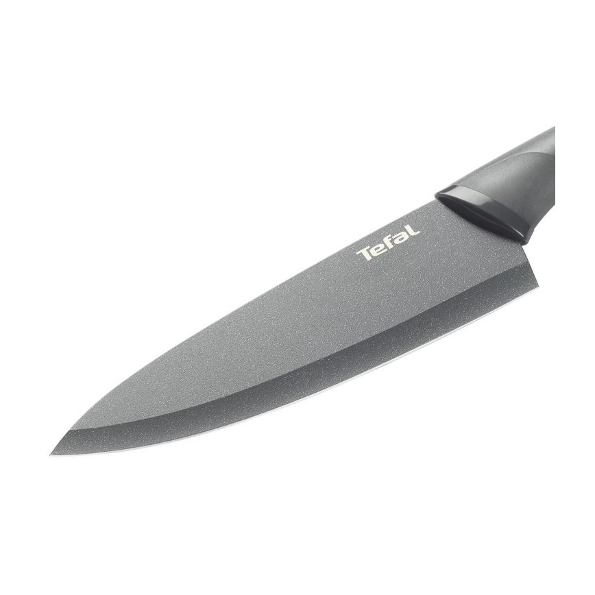 Tefal - Nož od nehrđajućeg čelika chef FRESH KITCHEN 15 cm siva/ljubičasta