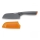 Tefal - Nož od nehrđajućeg čelika santoku FRESH KITCHEN 12 cm siva/narančasta