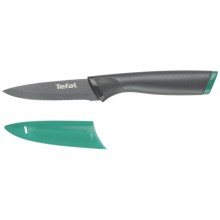 Tefal - Nož za rezbarenje od nehrđajućeg čelika FRESH KITCHEN 9 cm siva/zelena