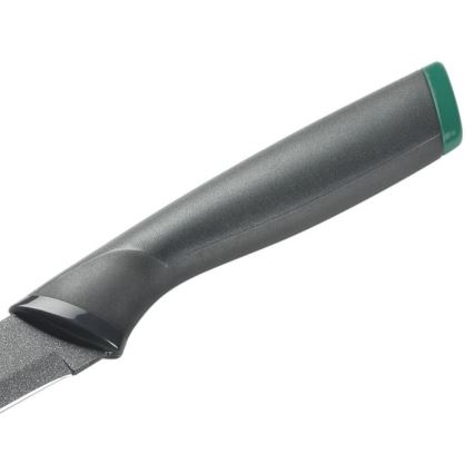 Tefal - Nož za rezbarenje od nehrđajućeg čelika FRESH KITCHEN 9 cm siva/zelena