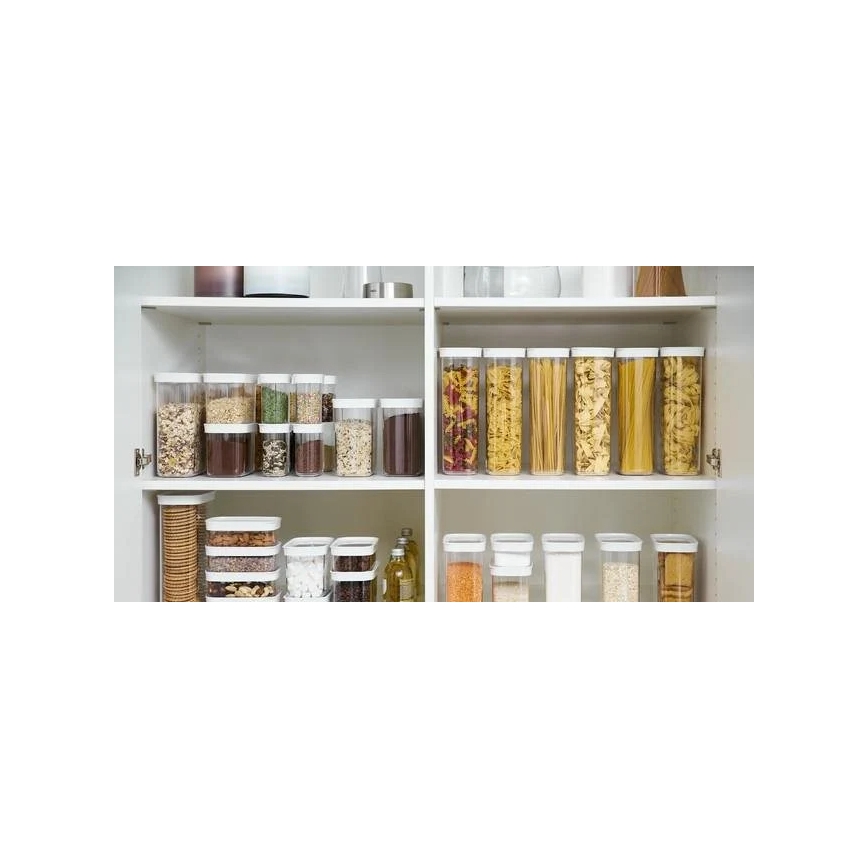 Tefal - Posuda za hranu 0,45 l OPTIMA bijela/prozirna