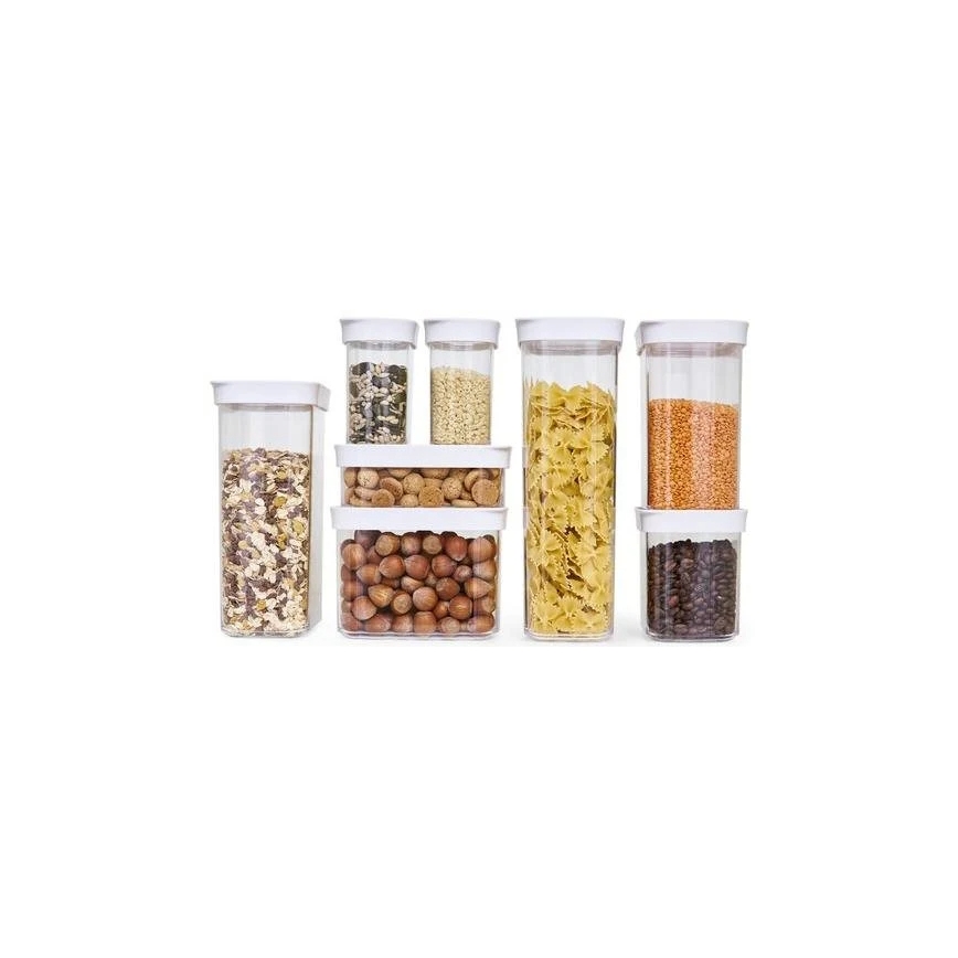 Tefal - Posuda za hranu 0,45 l OPTIMA bijela/prozirna