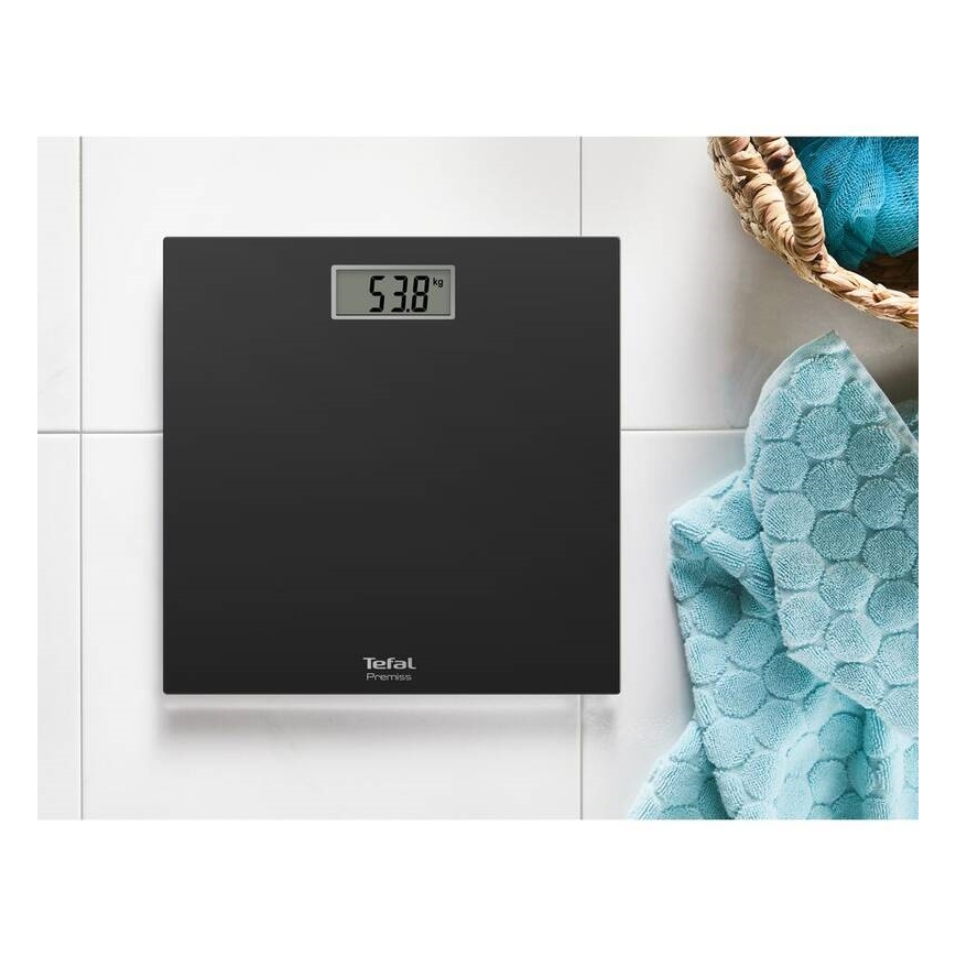Tefal - Osobna vaga PREMISS 1xCR2032 crna