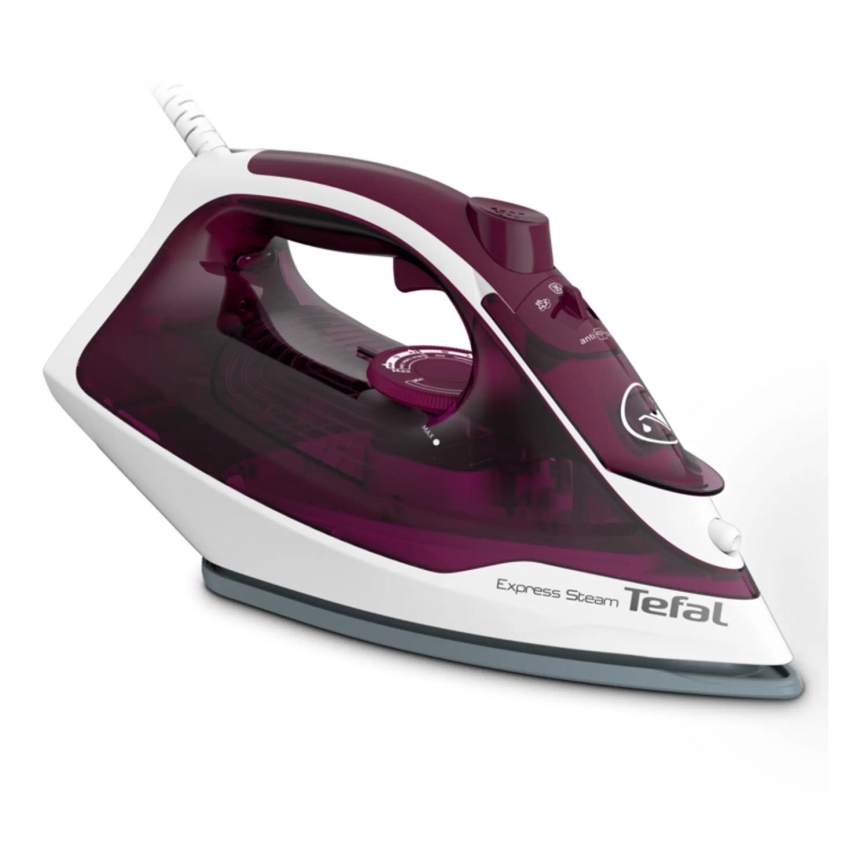 Tefal - Parna glačala EXPRESS STEAM 2400W/230V vinsko crvena