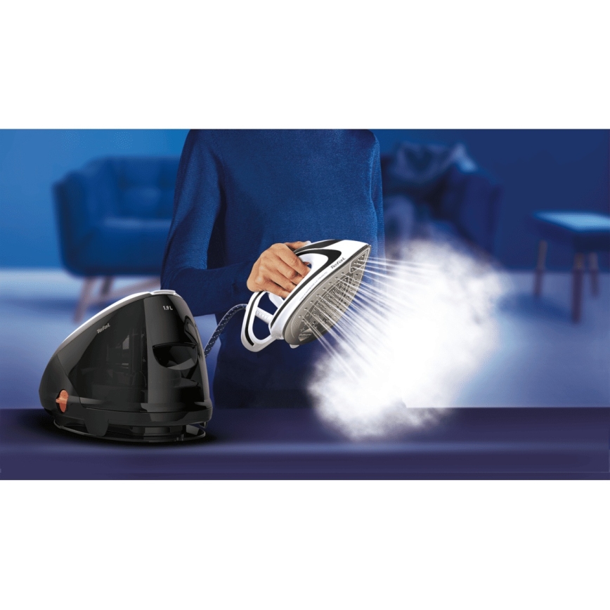 Tefal - Parna postaja EXPREEE ULTIMATE 2600W/230V crna/bijela