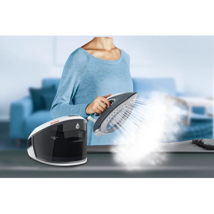 Tefal - Parna postaja EXPRESS AIRGLIDE 2600W/230V siva