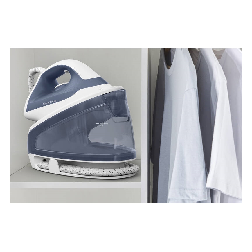 Tefal - Parna postaja EXPRESS OPTIMAL 2200W/230V plava