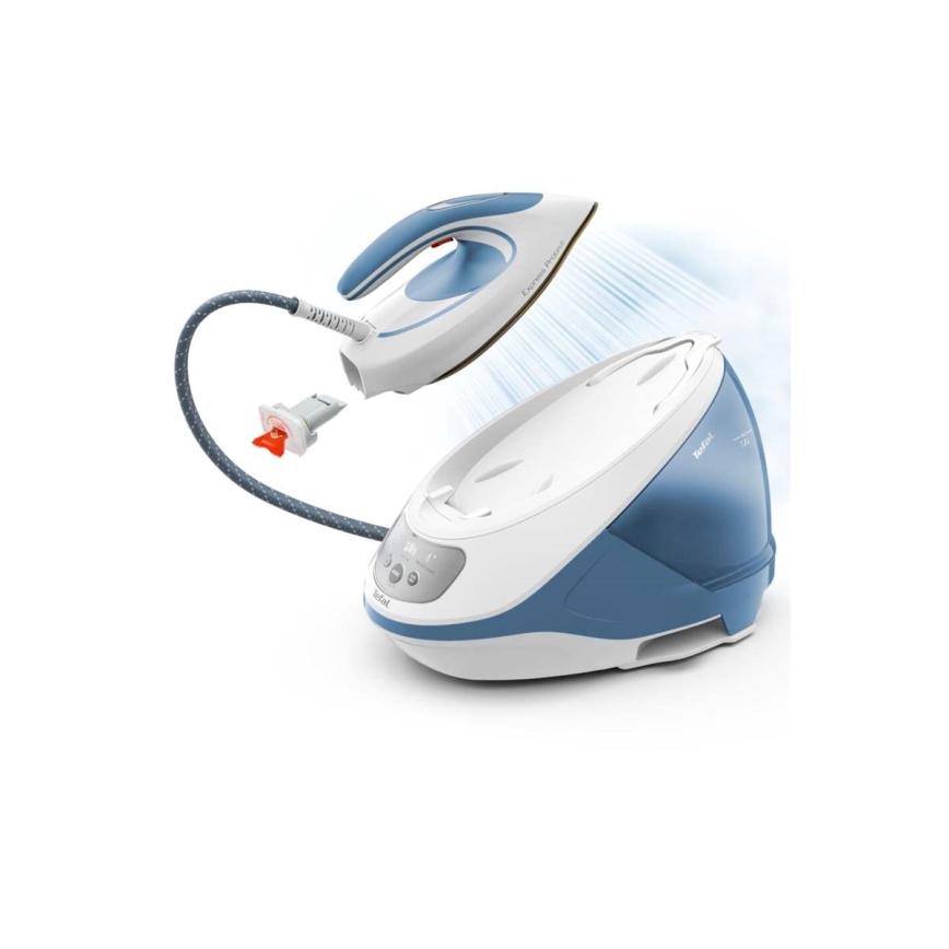 Tefal - Parna postaja EXPRESS PROTECT 2800W/230V plava