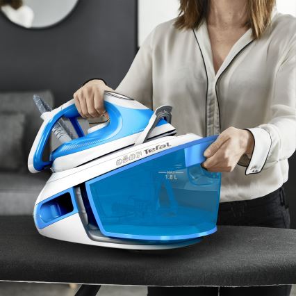 Tefal - Parna postaja EXPRESS AIRGLIDE 2800W/230V plava