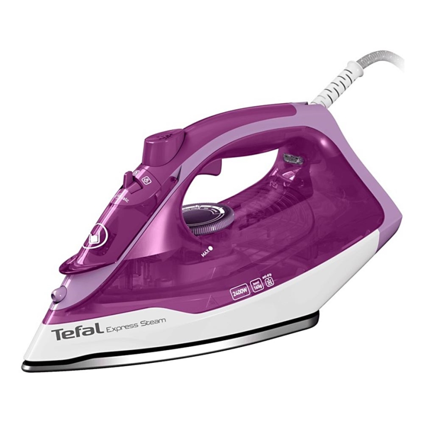 Tefal - Parno glačalo EXPRESS STEAM 2400W/230V ljubičasta