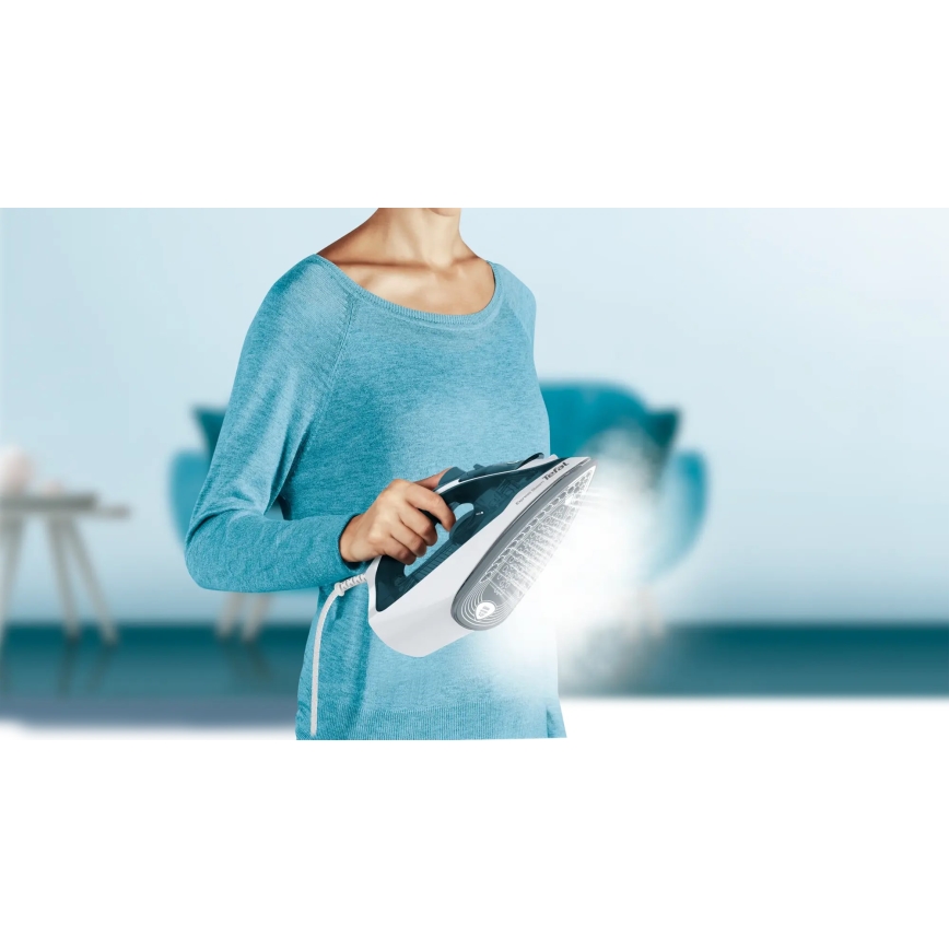 Tefal - Parno glačalo EXPRESS STEAM 2400W/230V tirkizna