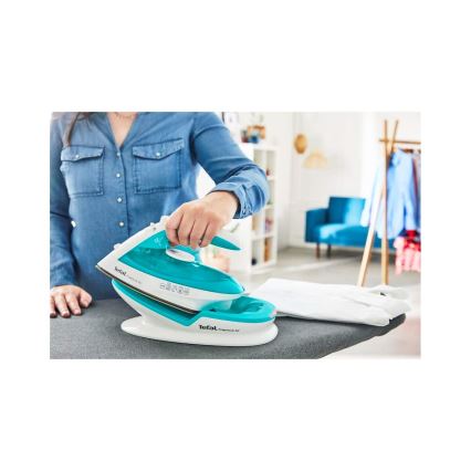Tefal - Parno glačalo FREEMOVE AIR 2400W/230V bijela/tirkizna