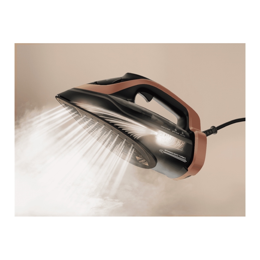 Tefal - Parno glačalo ULTIMATE POWER 3200W/230V bakrena/crna