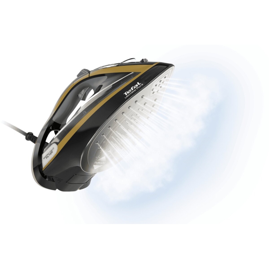 Tefal - Parno glačalo ULTIMATE PURE 3000W/230V zlatna/crna