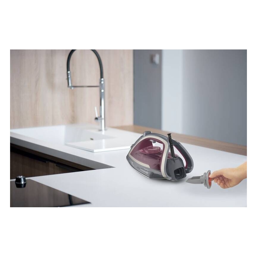 Tefal - Parno glačalo ULTRAGLISS PLUS 2800W/230V boje vina/siva