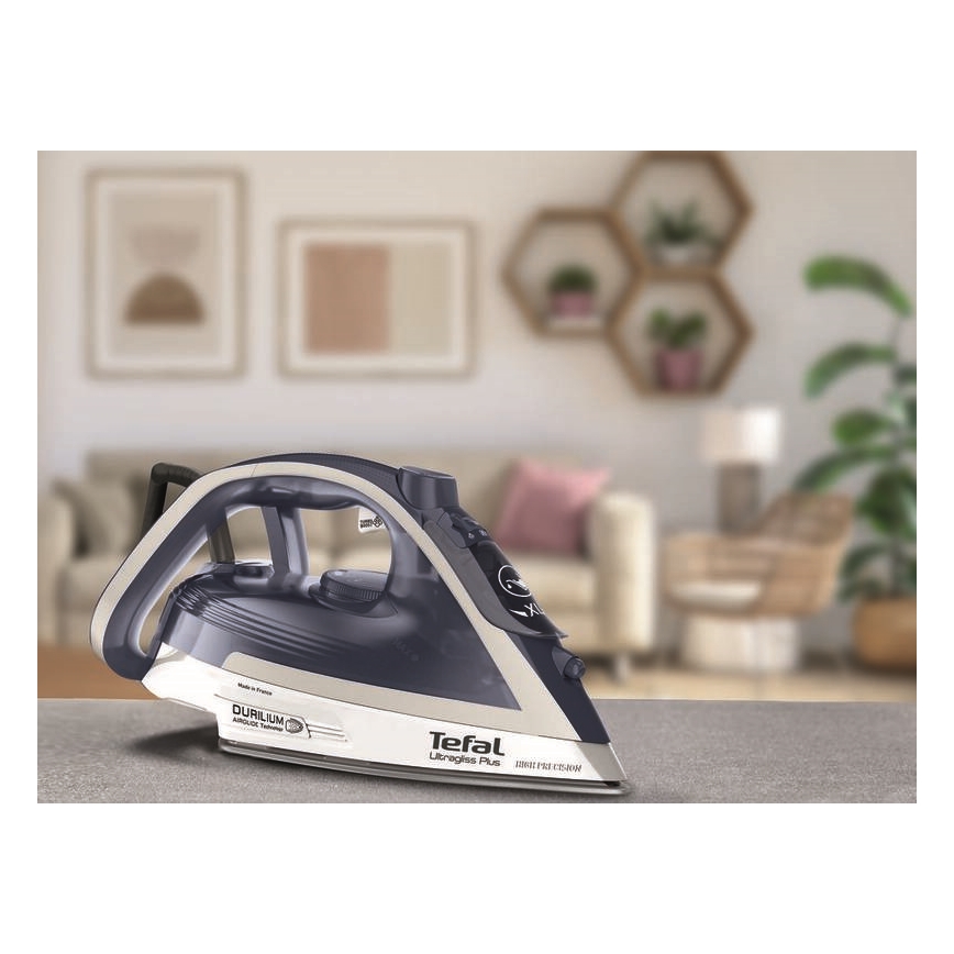 Tefal - Parno glačalo ULTRAGLISS PLUS 2800W/230V plava