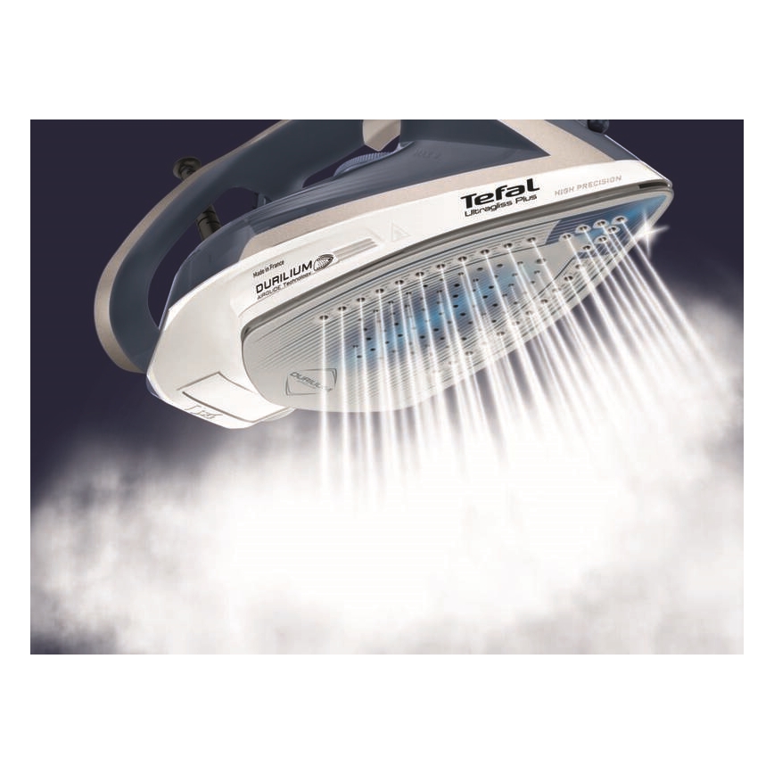Tefal - Parno glačalo ULTRAGLISS PLUS 2800W/230V plava