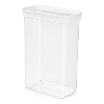 Tefal - Posuda za hranu 2,2 l OPTIMA bijela/prozirna