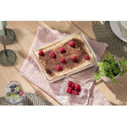 Tefal - Posuda za hranu 2 l MSEAL GLASS crvena/staklo