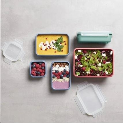 Tefal - Posuda za namirnice 0,55 l MSEAL COLOR ružičasta