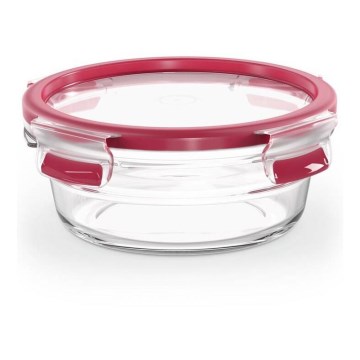 Tefal - Posuda za namirnice 0,6 l MSEAL GLASS crvena/staklo