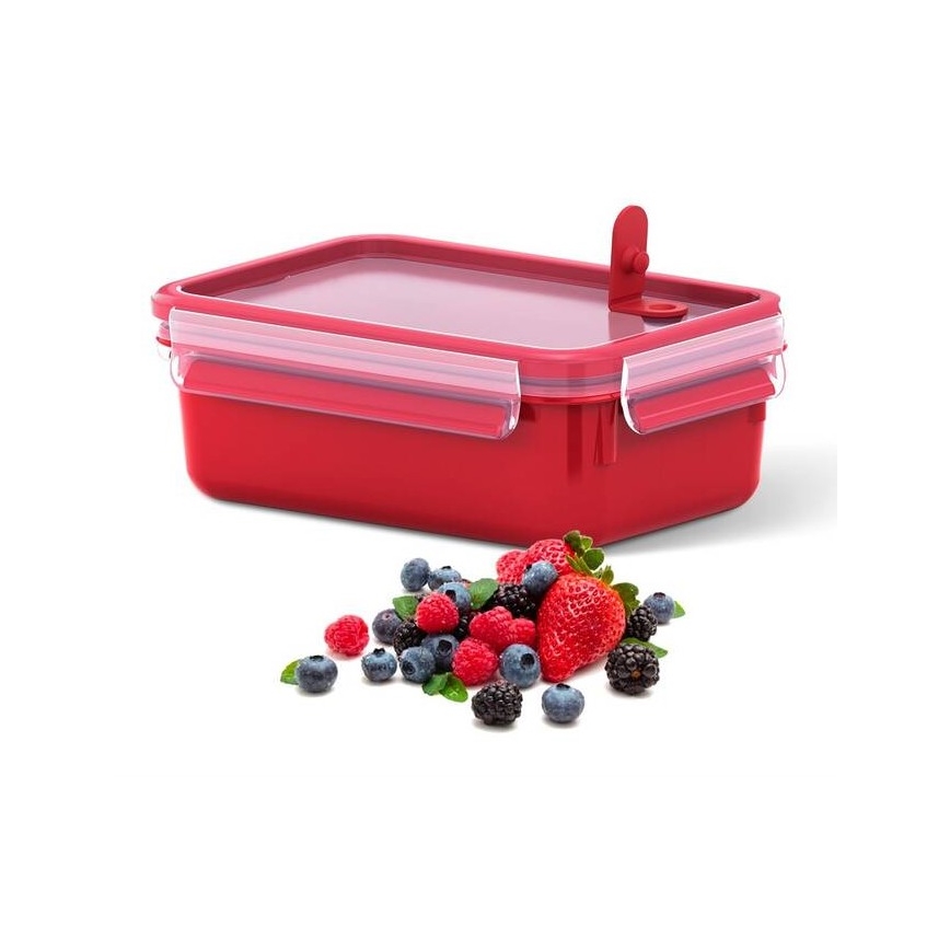 Tefal - Posuda za namirnice 0,8 l MASTER SEAL MICRO crvena