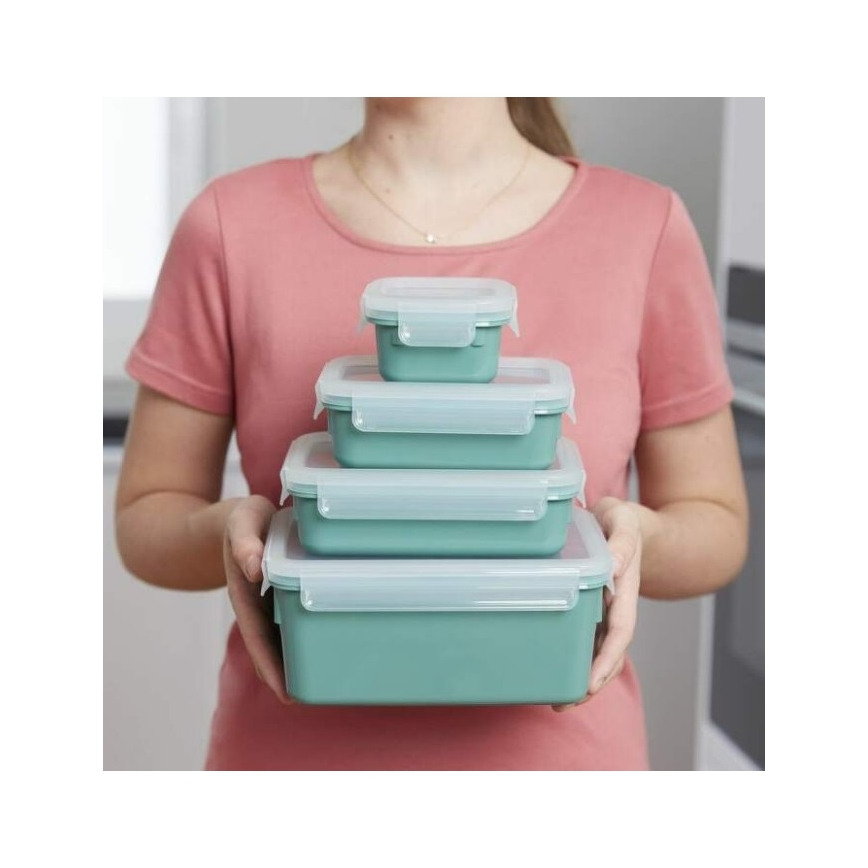 Tefal - Posuda za namirnice 0,8 l MSEAL COLOR zelena