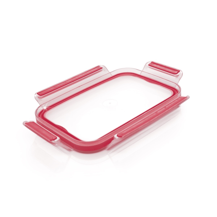 Tefal - Posuda za namirnice 1,3 l MSEAL GLASS crvena/staklo