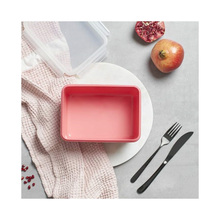 Tefal - Posuda za namirnice 2,2 l MSEAL COLOR ružičasta