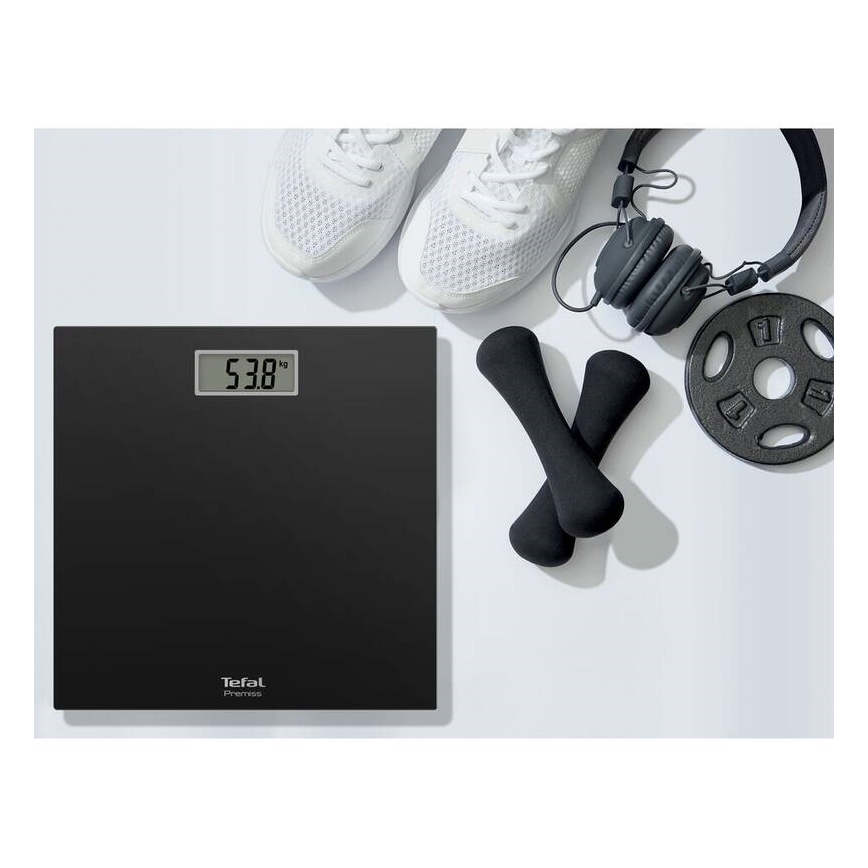 Tefal - Osobna vaga PREMISS 1xCR2032 crna