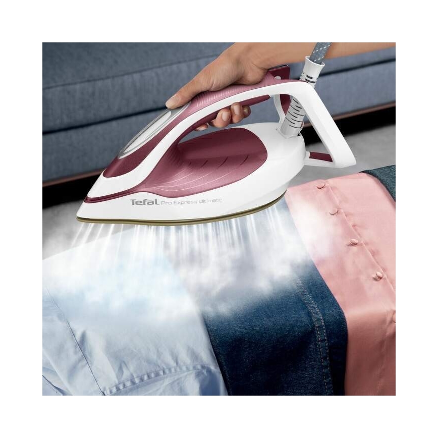 Tefal - Parni generator PRO EXPRESS ULTIMATE vinsko crvena