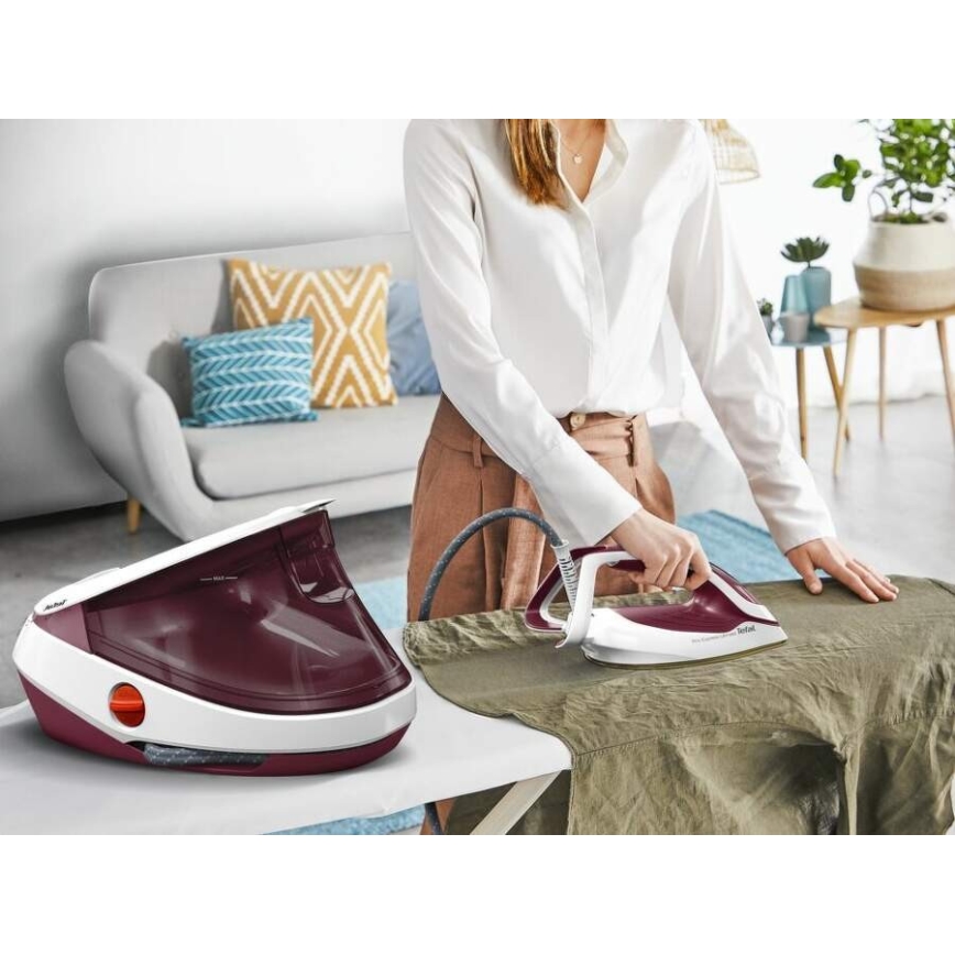 Tefal - Parni generator PRO EXPRESS ULTIMATE vinsko crvena