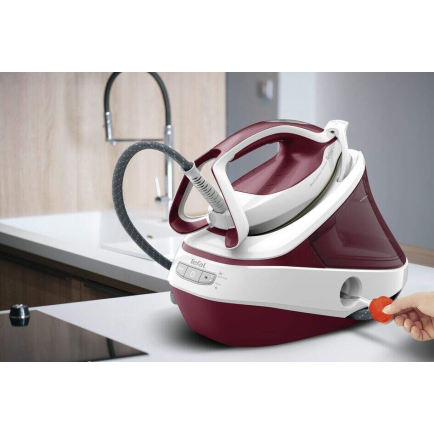 Tefal - Parni generator PRO EXPRESS ULTIMATE vinsko crvena