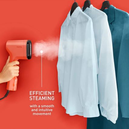 Tefal - Ručni parni uređaj za odjeću PURE POP 1300W/230V crvena