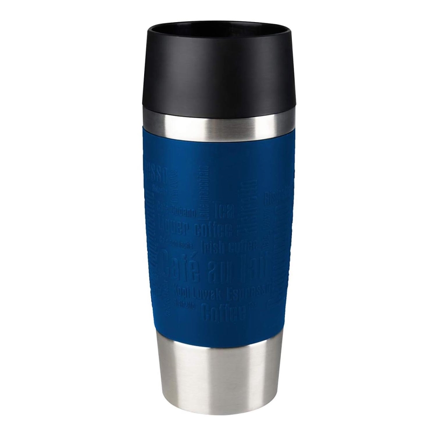 Tefal - Putna šalica 360 ml TRAVEL MUG nehrđajući/tamno plava