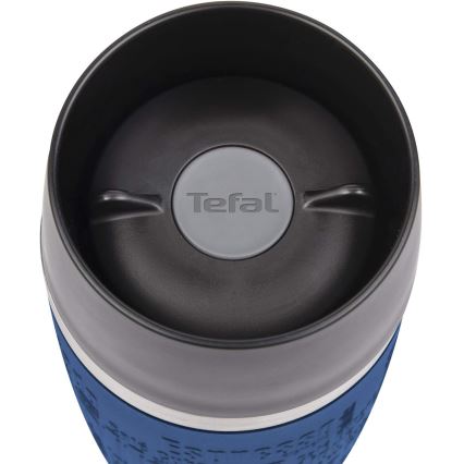 Tefal - Putna šalica 360 ml TRAVEL MUG nehrđajući/tamno plava