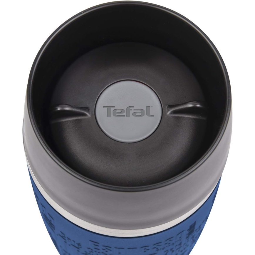 Tefal - Putna šalica 360 ml TRAVEL MUG nehrđajući/tamno plava
