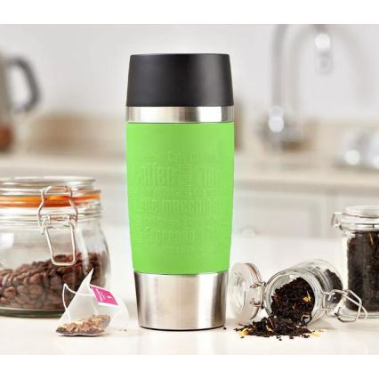 Tefal - Putna šalica 360 ml TRAVEL MUG nehrđajući/zelena