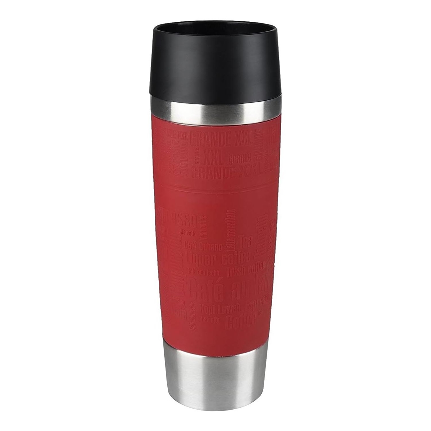 Tefal - Putna šalica 500 ml TRAVEL MUG nehrđajući/crvena