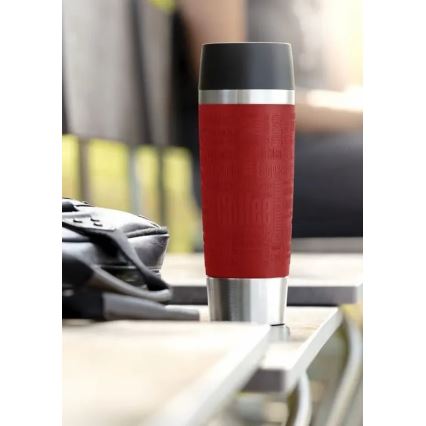 Tefal - Putna šalica 500 ml TRAVEL MUG nehrđajući/crvena