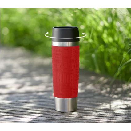 Tefal - Putna šalica 500 ml TRAVEL MUG nehrđajući/crvena