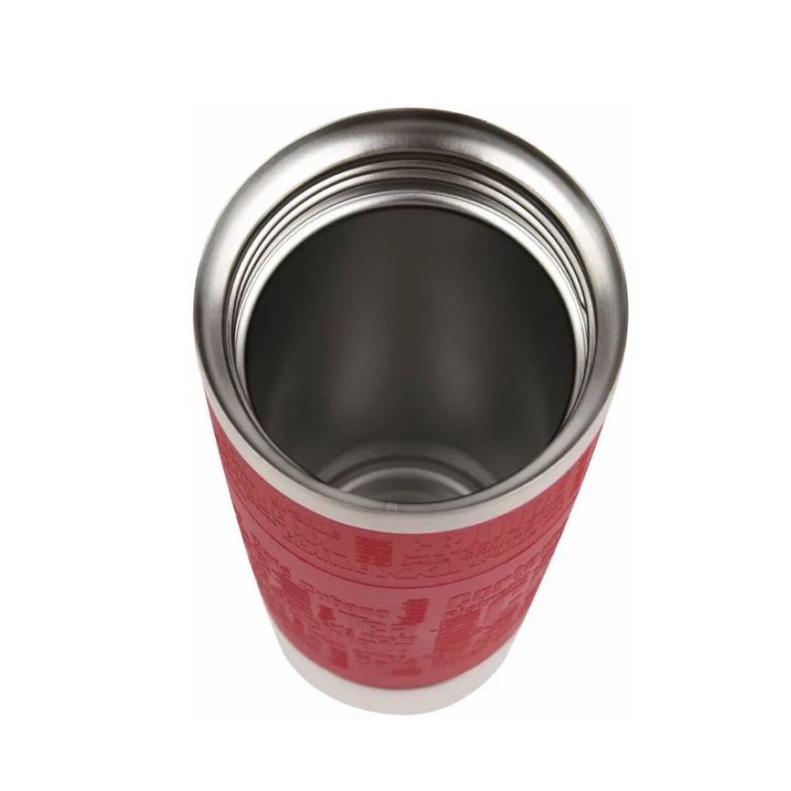 Tefal - Putna šalica 500 ml TRAVEL MUG nehrđajući/crvena